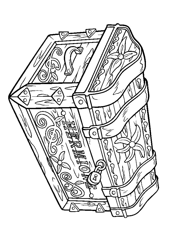 Plansa de colorat cu Harry Potter 8 182